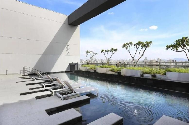 Studio Vista Para Cidade Lägenhet São Paulo Exteriör bild