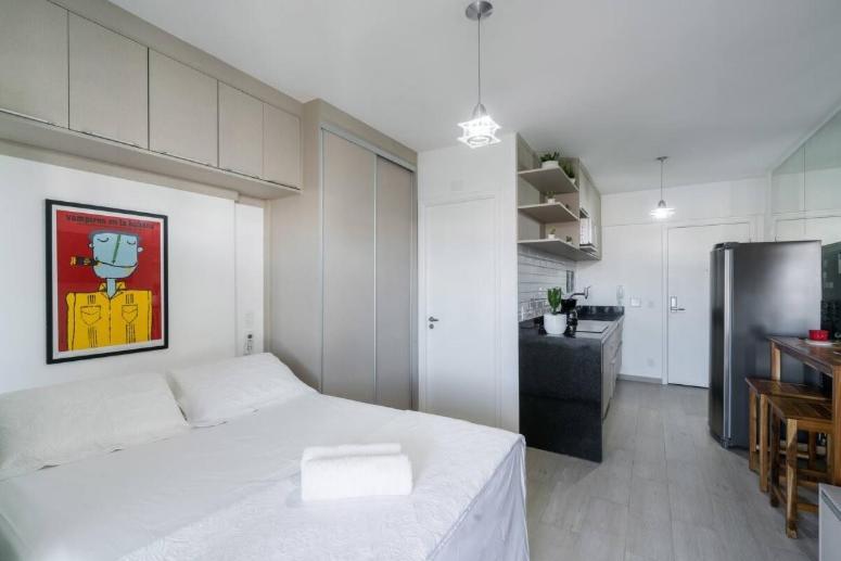 Studio Vista Para Cidade Lägenhet São Paulo Exteriör bild