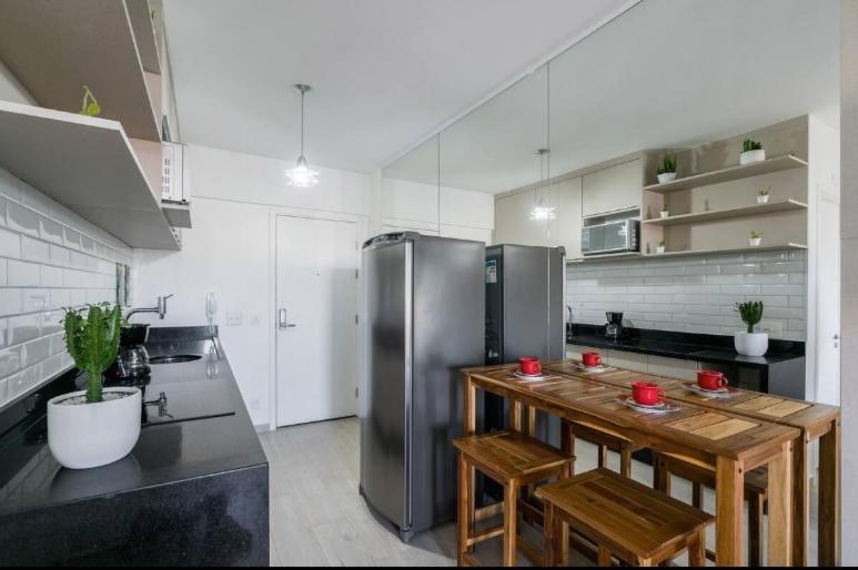 Studio Vista Para Cidade Lägenhet São Paulo Exteriör bild